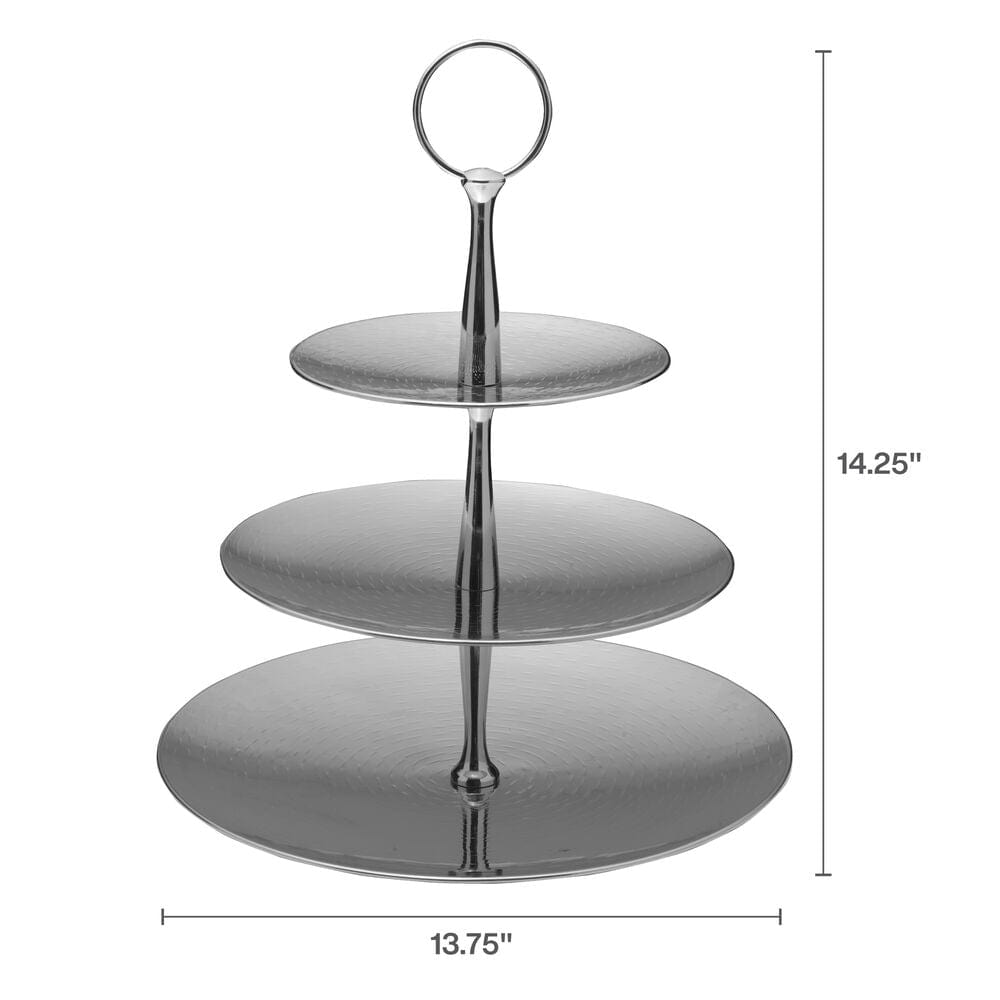 Stainless 3 Tier Server Tray - Image 3
