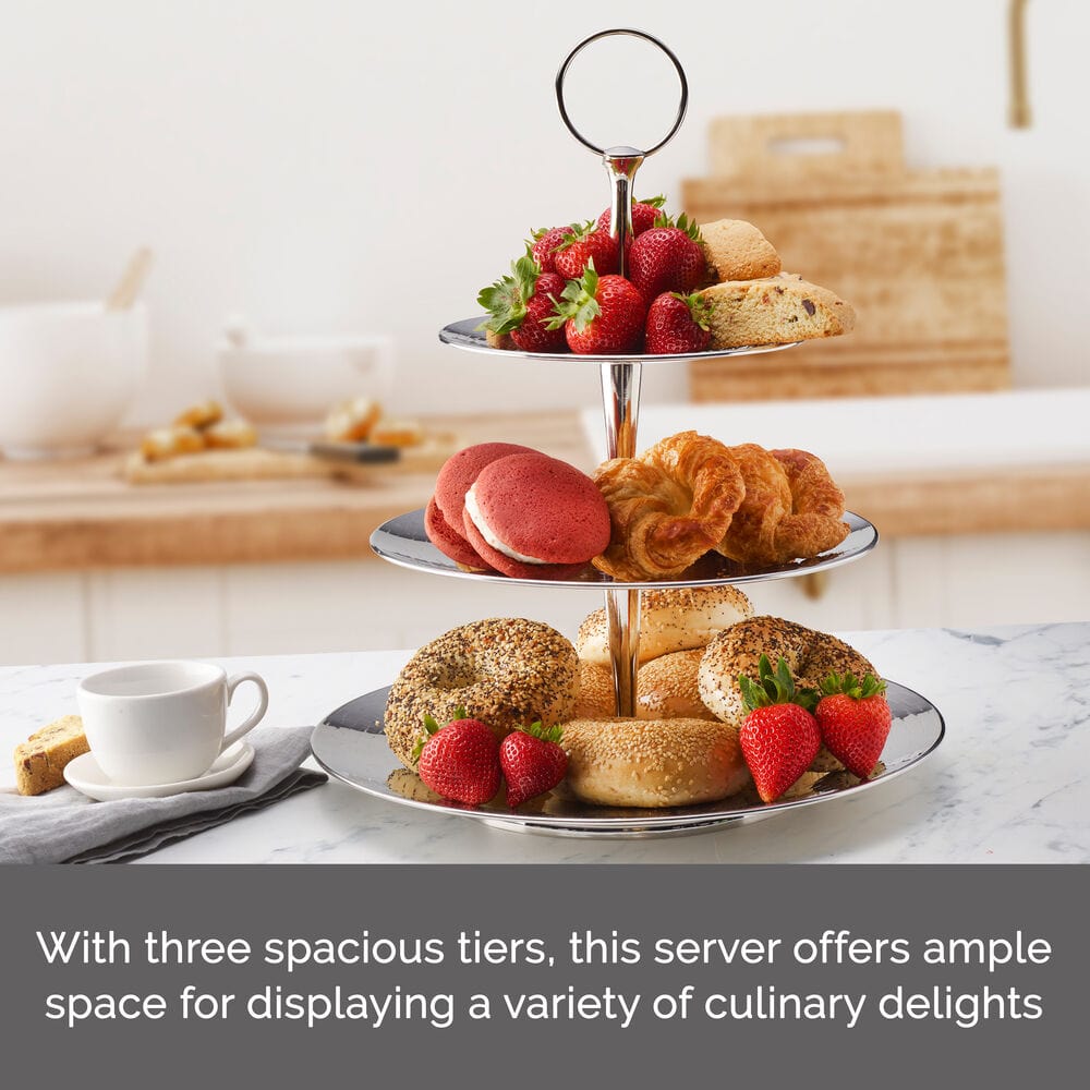 Stainless 3 Tier Server Tray - Image 5