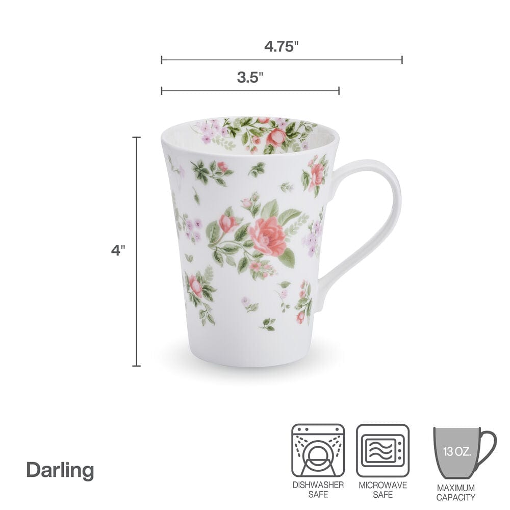 Darling Set of 4 Mugs - Image 4