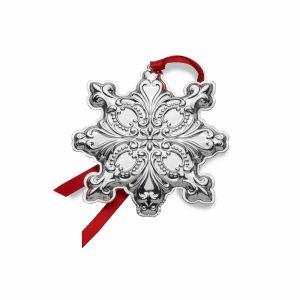 2025 Grande Baroque Sterling Snowflake Ornament 28th Edition