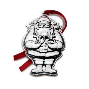 2025 Sterling Santa Ornament 9th Edition