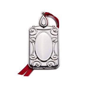 2025 Silver Plate Engravable Candle Ornament 13th Edition