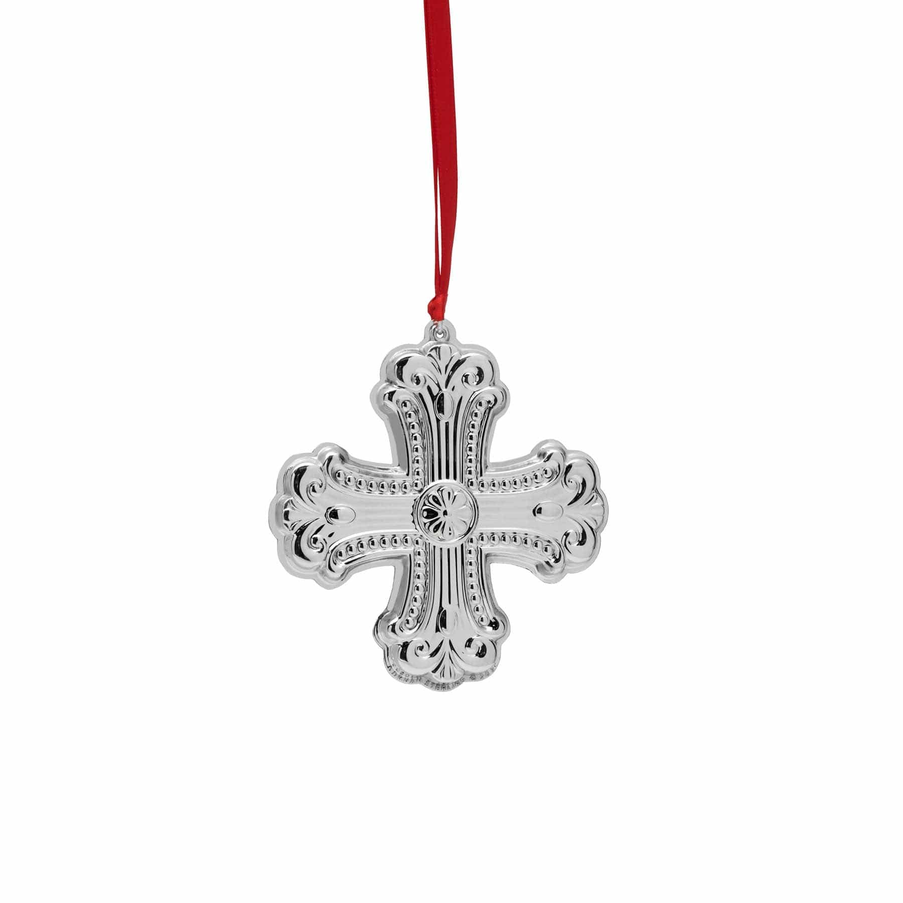 2025 Sterling Cross Ornament 12th Edition - Image 4
