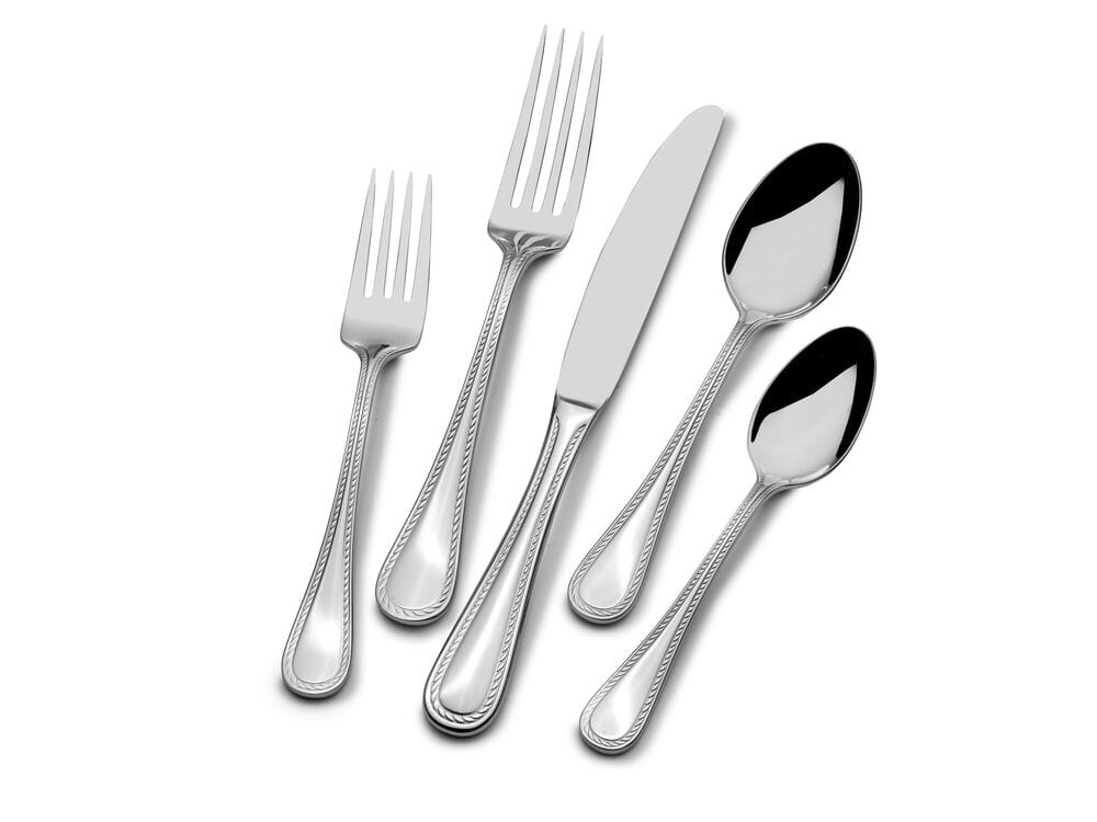 Afton 65 Piece Flatware Set. Service for 12