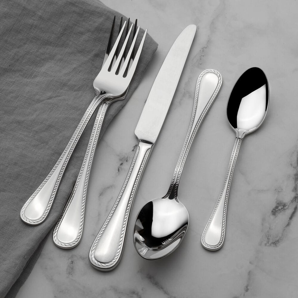 Afton 65 Piece Flatware Set. Service for 12 - Image 2