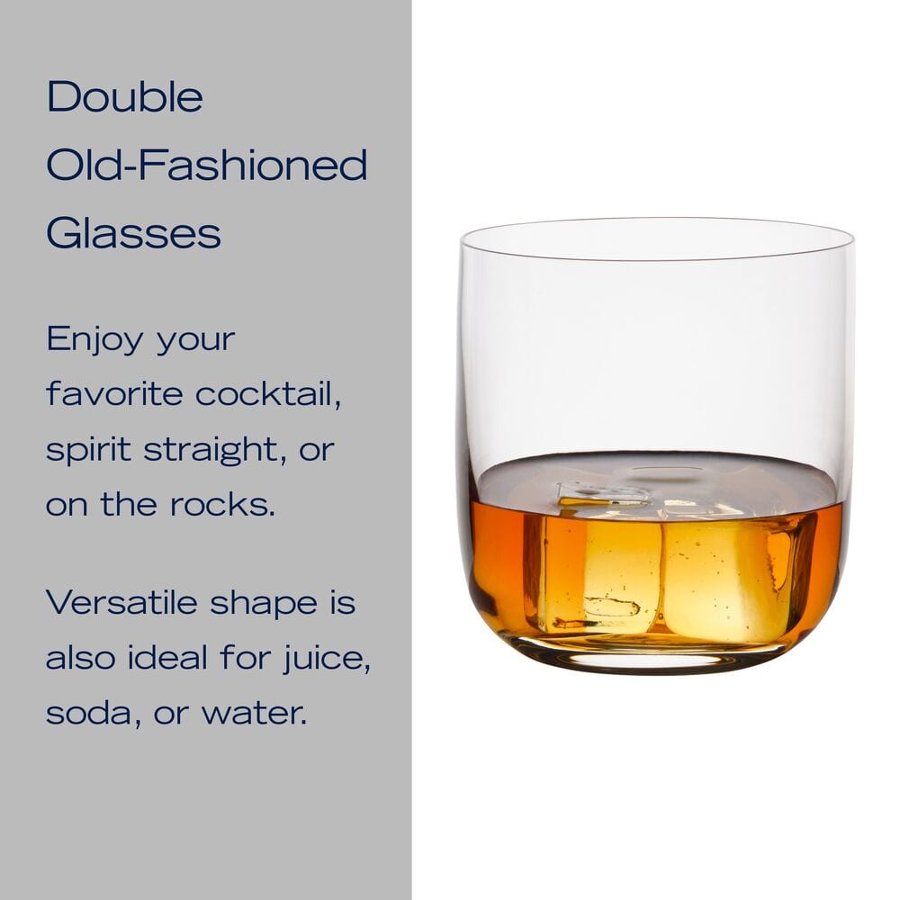 Upton Set of 4 Double Old Fashioned Whiskey Glasses - Image 5