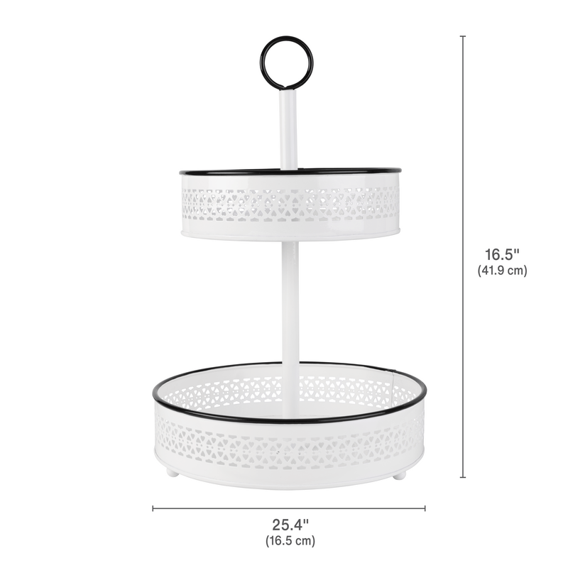Eden 2 Tier Storage Basket - Image 3