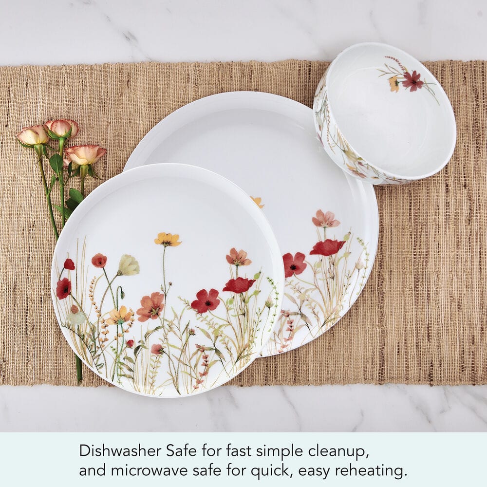 Meadow Serenade 12 Piece Dinnerware Set. Service for 4 - Image 9