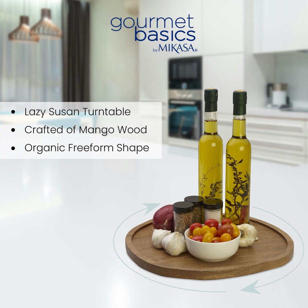 Cora Organic Lazy Susan Serve Tray - Image 4