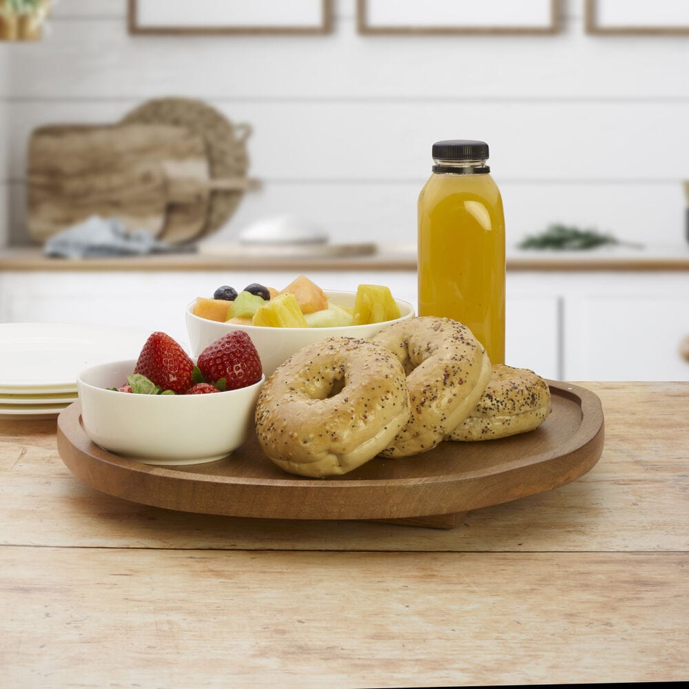 Cora Organic Lazy Susan Serve Tray - Image 2
