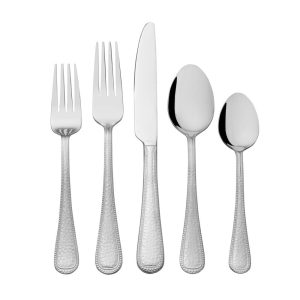 Halston 20 Piece Flatware Set. Service for 4