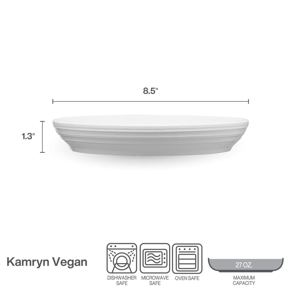 Kamryn Vegan Bone? Set of 4 Pasta Bowls - Image 4