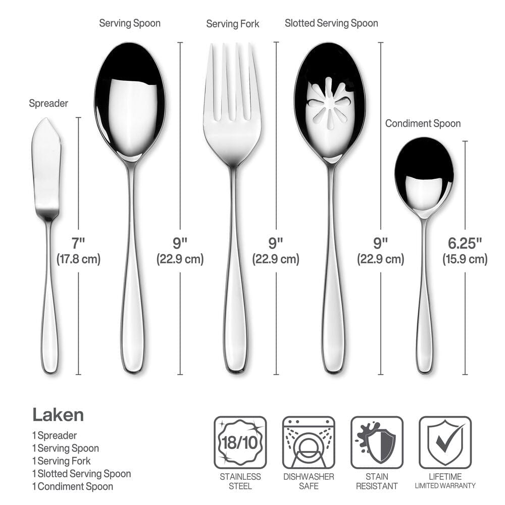 Laken 65 Piece Flatware Set. Service for 12 - Image 5