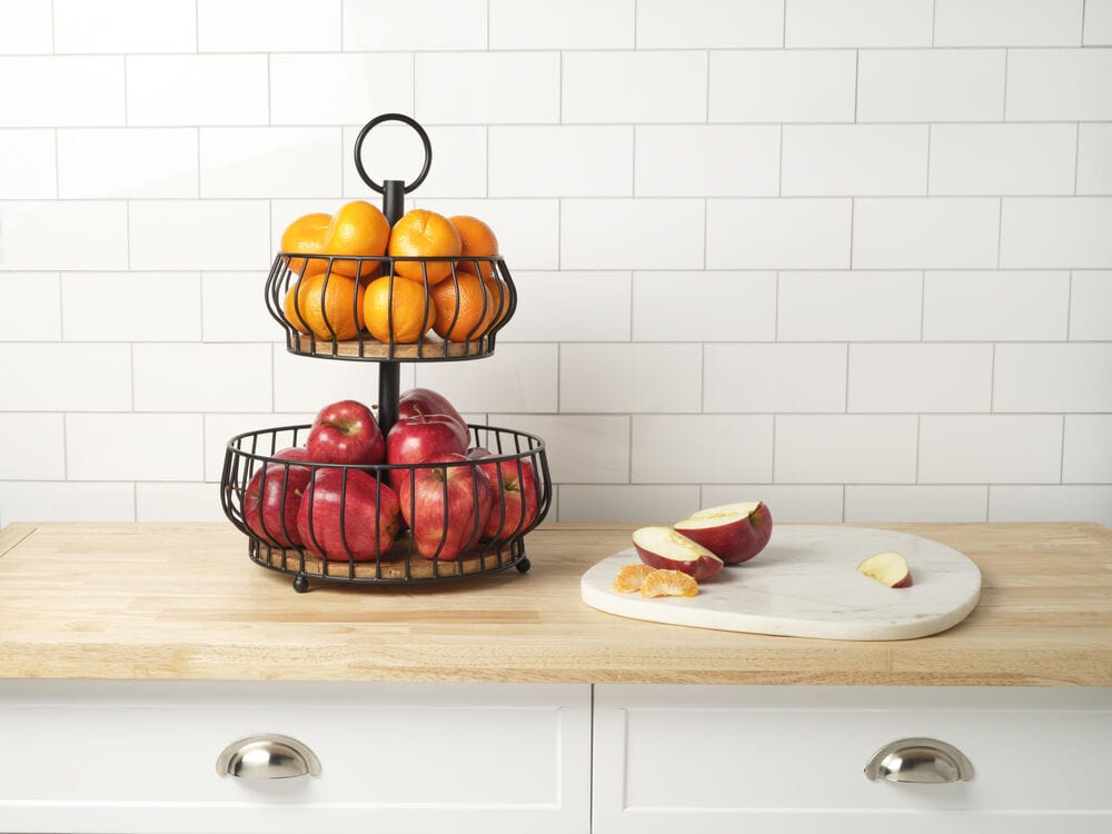 Savannah 2 Tier Fruit Storage Basket - Image 4
