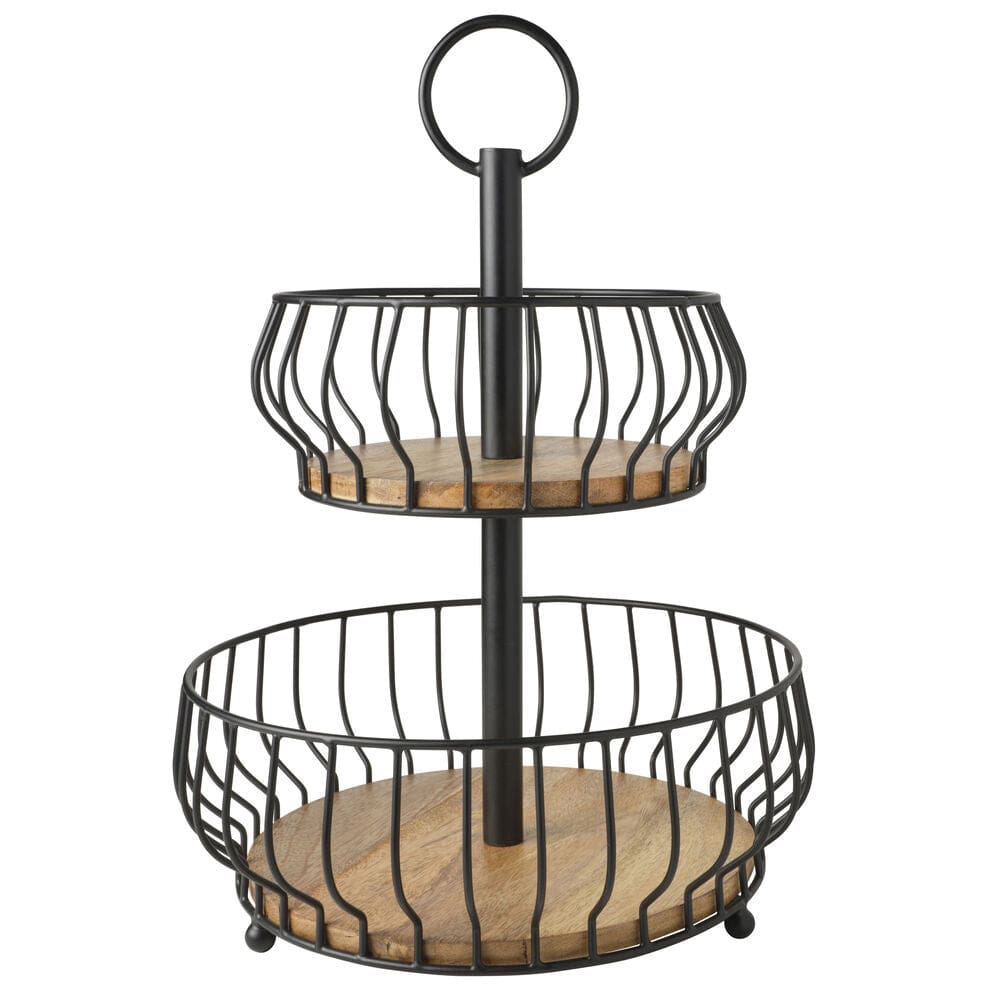 Savannah 2 Tier Fruit Storage Basket - Image 7