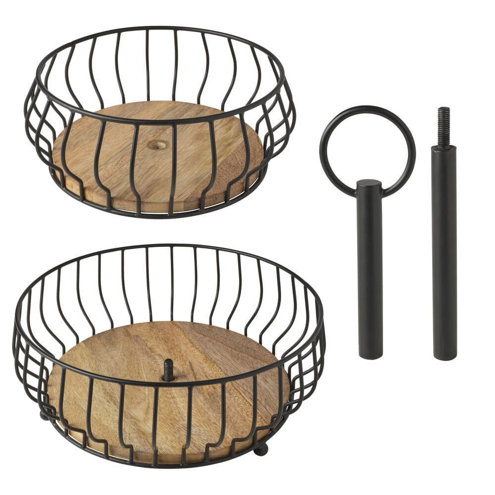 Savannah 2 Tier Fruit Storage Basket - Image 8