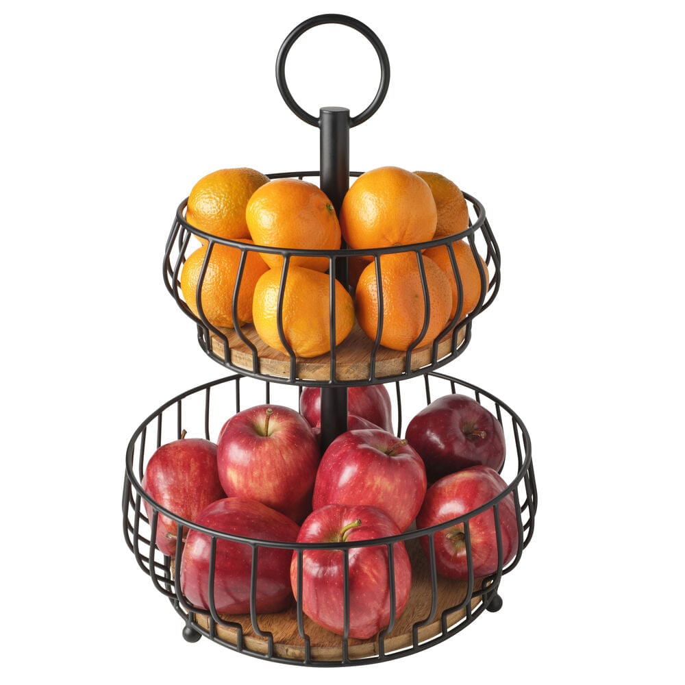 Savannah 2 Tier Fruit Storage Basket - Image 9