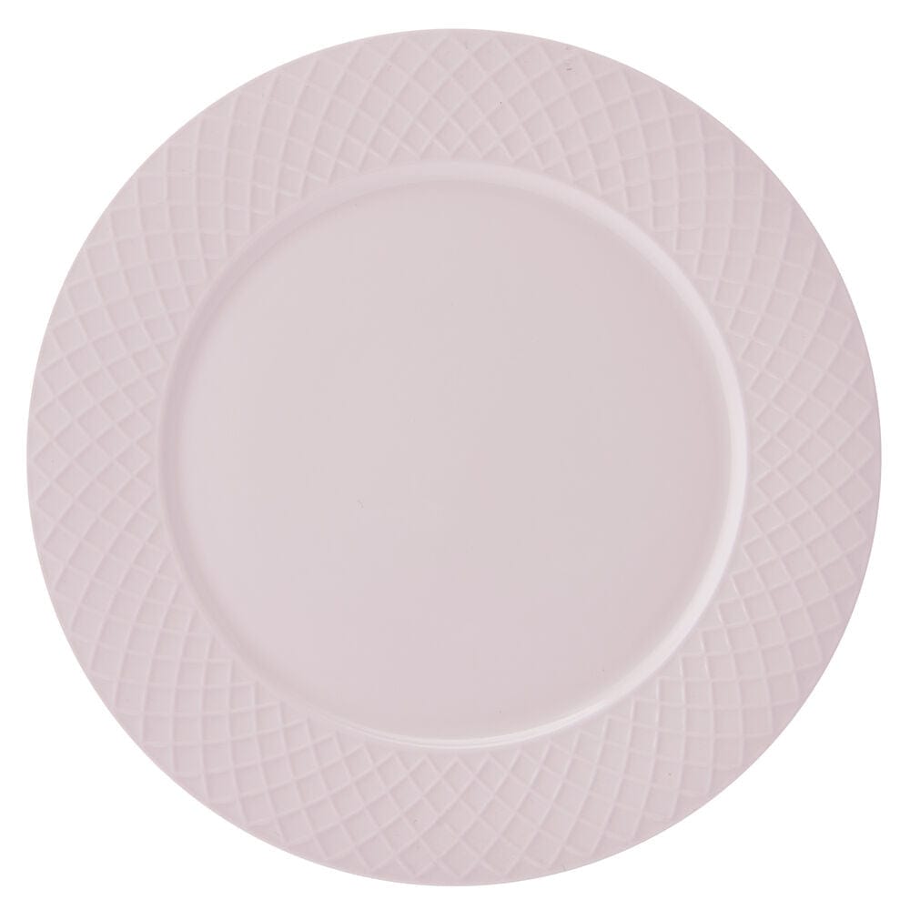 Trellis Pink 12 Piece Dinnerware Set. Service for 4 - Image 8