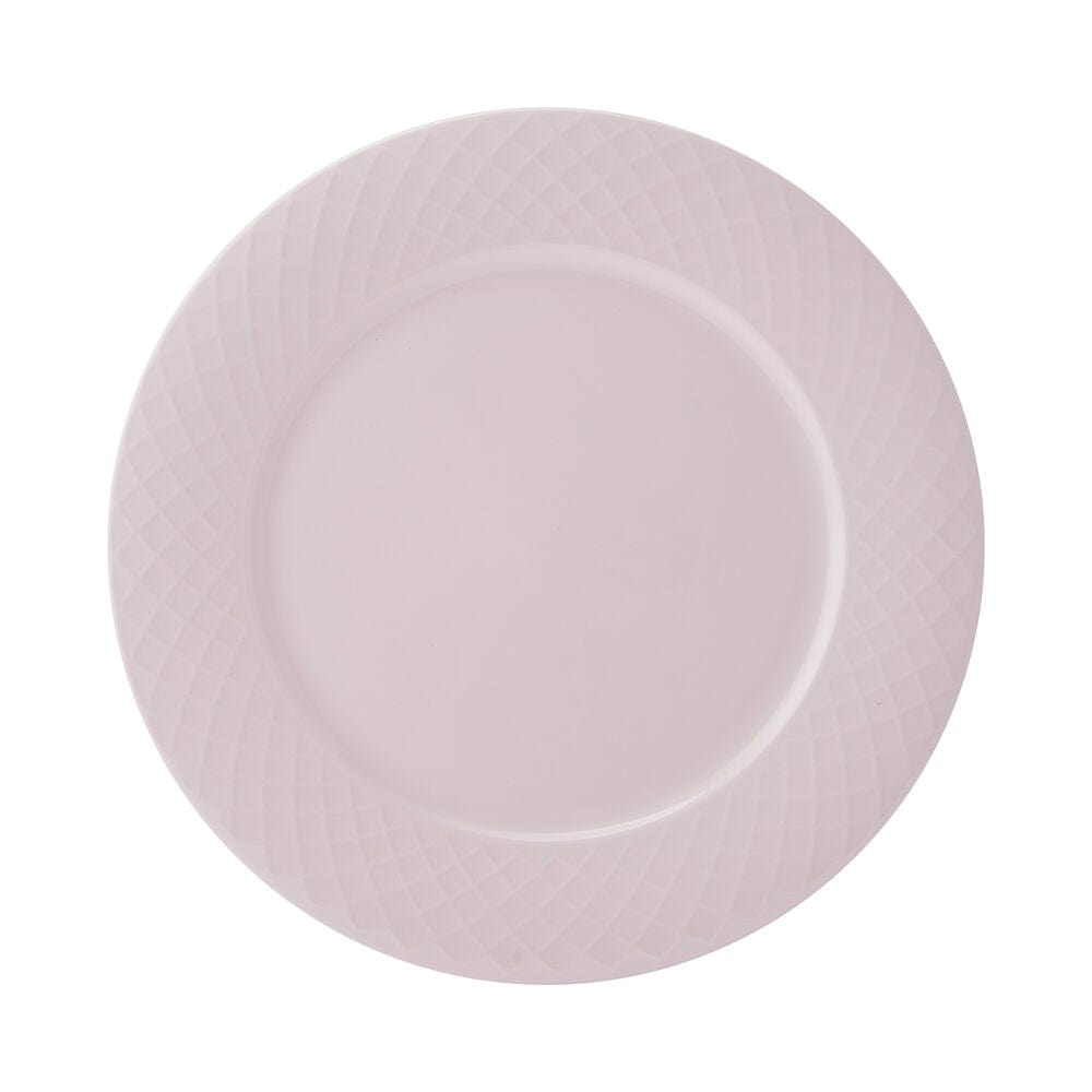 Trellis Pink 12 Piece Dinnerware Set. Service for 4 - Image 7