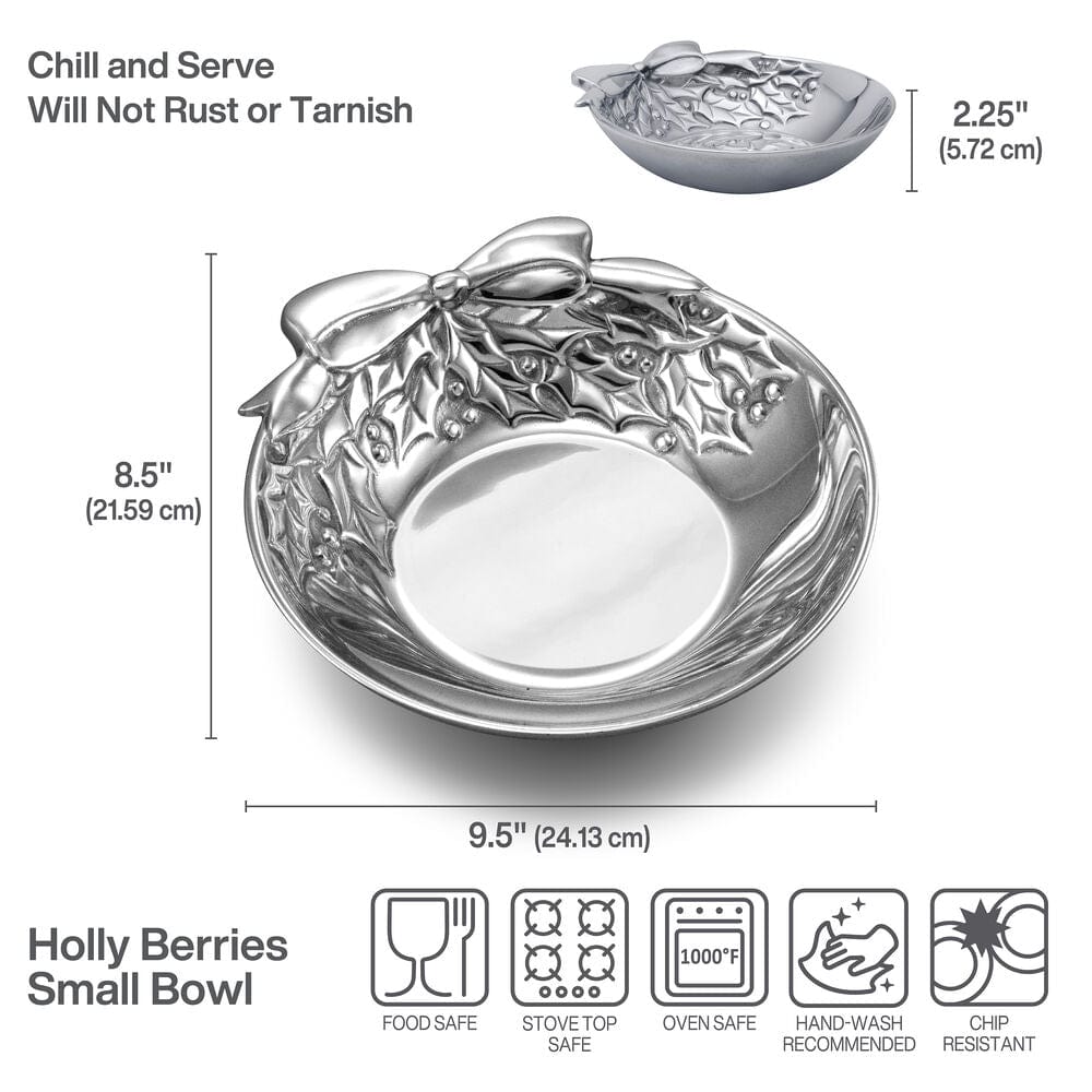 Holly Berries Small Bowl - Image 3