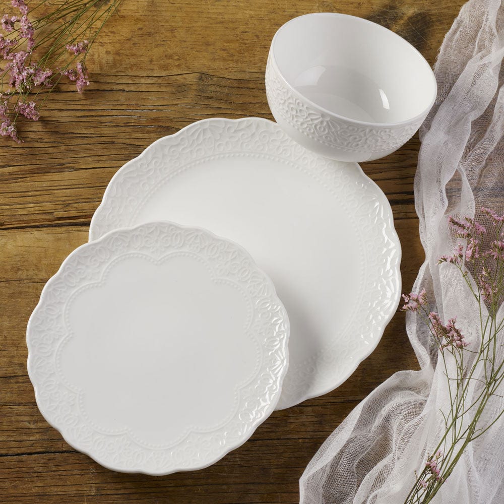 Abigail 12 Piece Dinnerware Set. Service for 4 - Image 2
