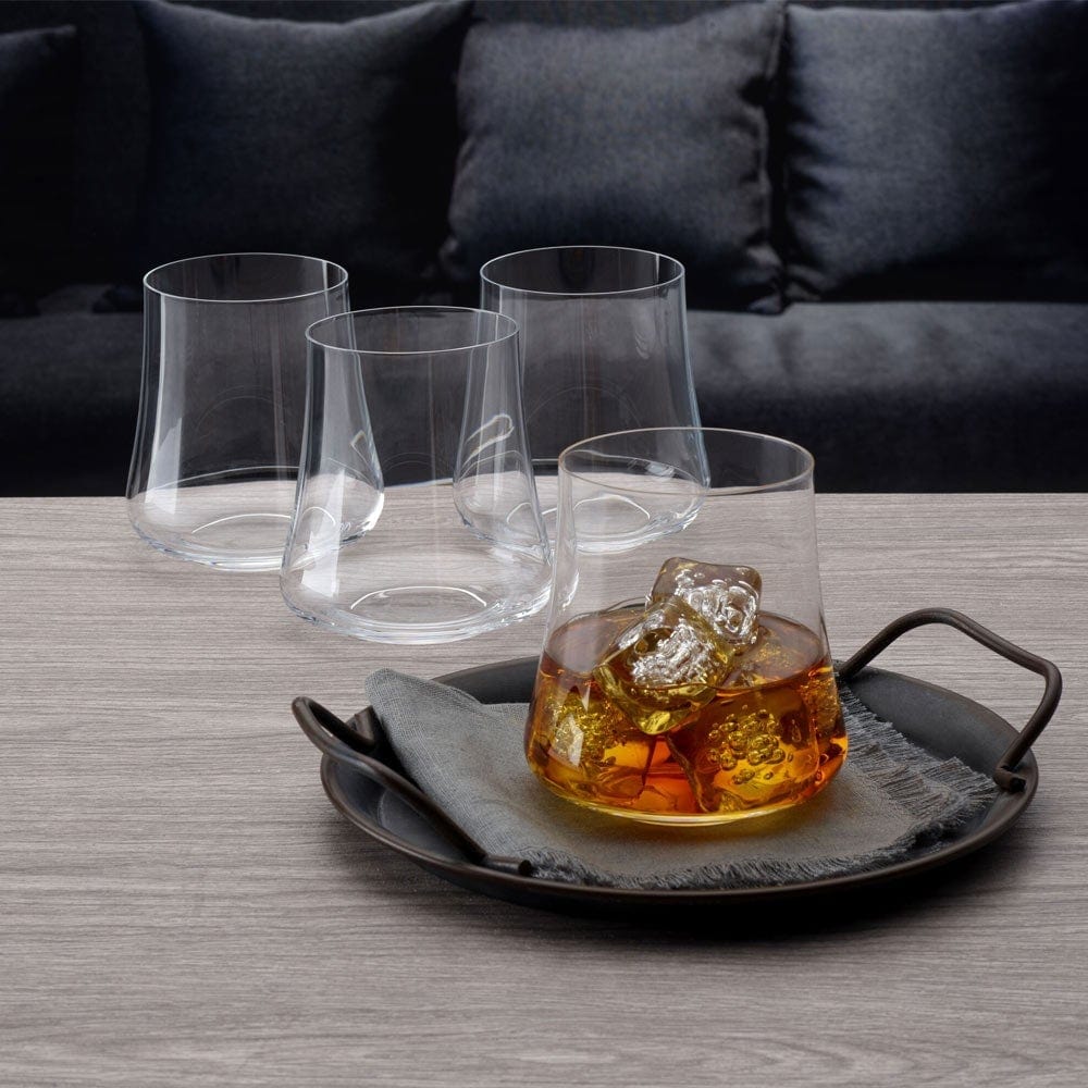 Aline Set of 4 Double Old Fashioned Whiskey Glasses - Image 2