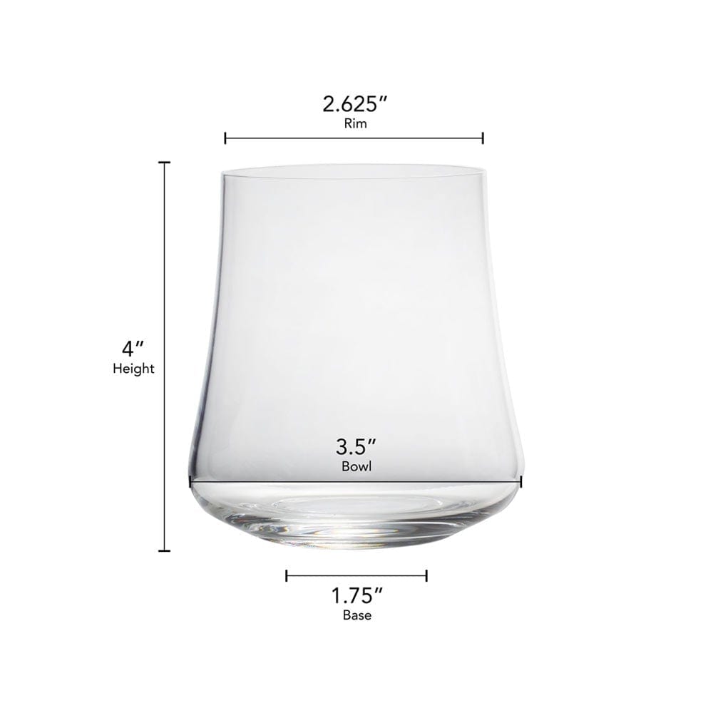 Aline Set of 4 Double Old Fashioned Whiskey Glasses - Image 4