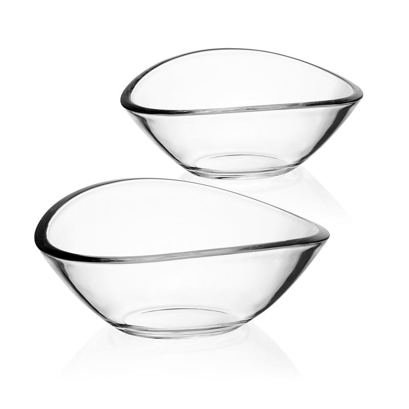 Alister Set of 2 Crystal Bowls