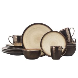 Anastasia Cream 16 Piece Dinnerware Set. Service for 4