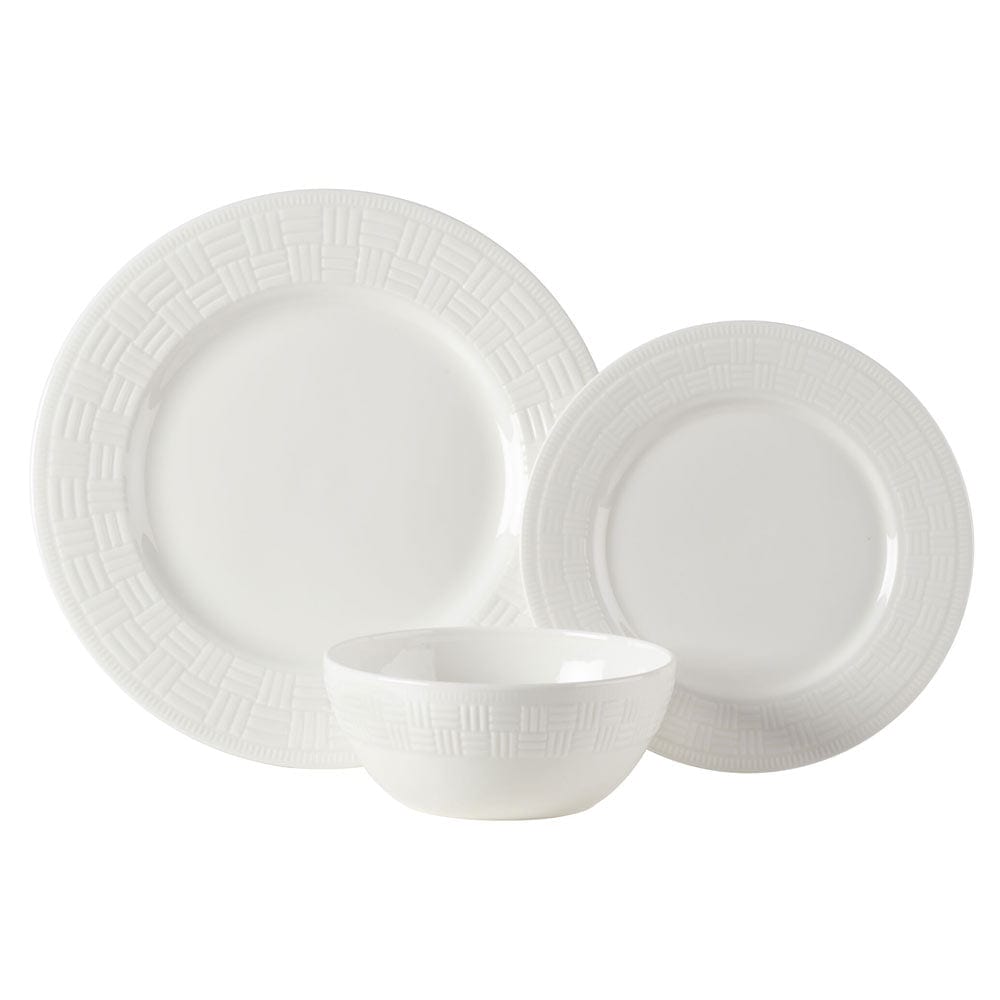 Ashlyn Vegan Bone? 12 Piece Dinnerware Set. Service for 4 - Image 9