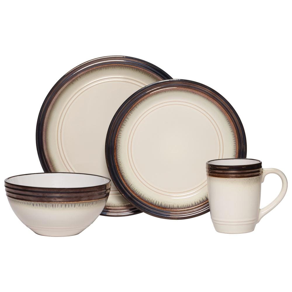 Bailey 16 Piece Dinnerware Set. Service for 4