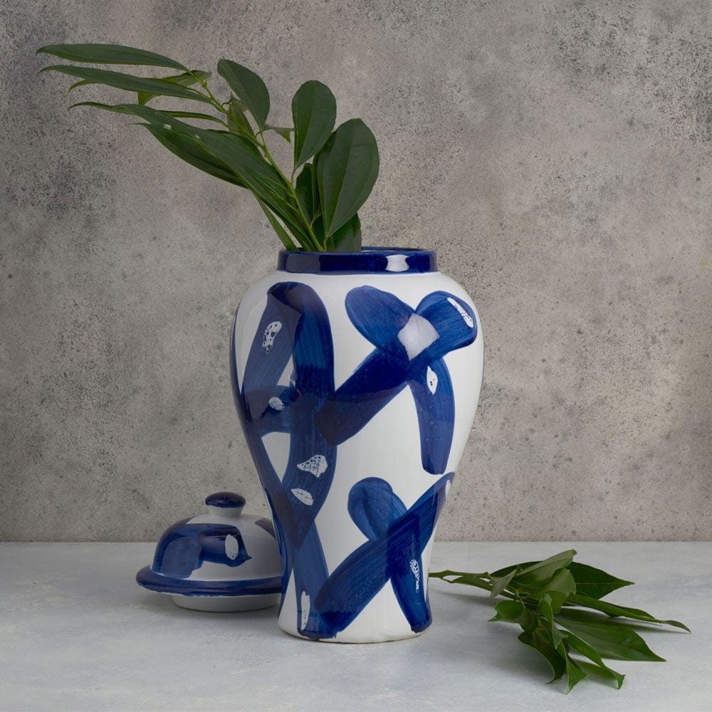 Paint Stroke Decorative Canister Vase - Image 2