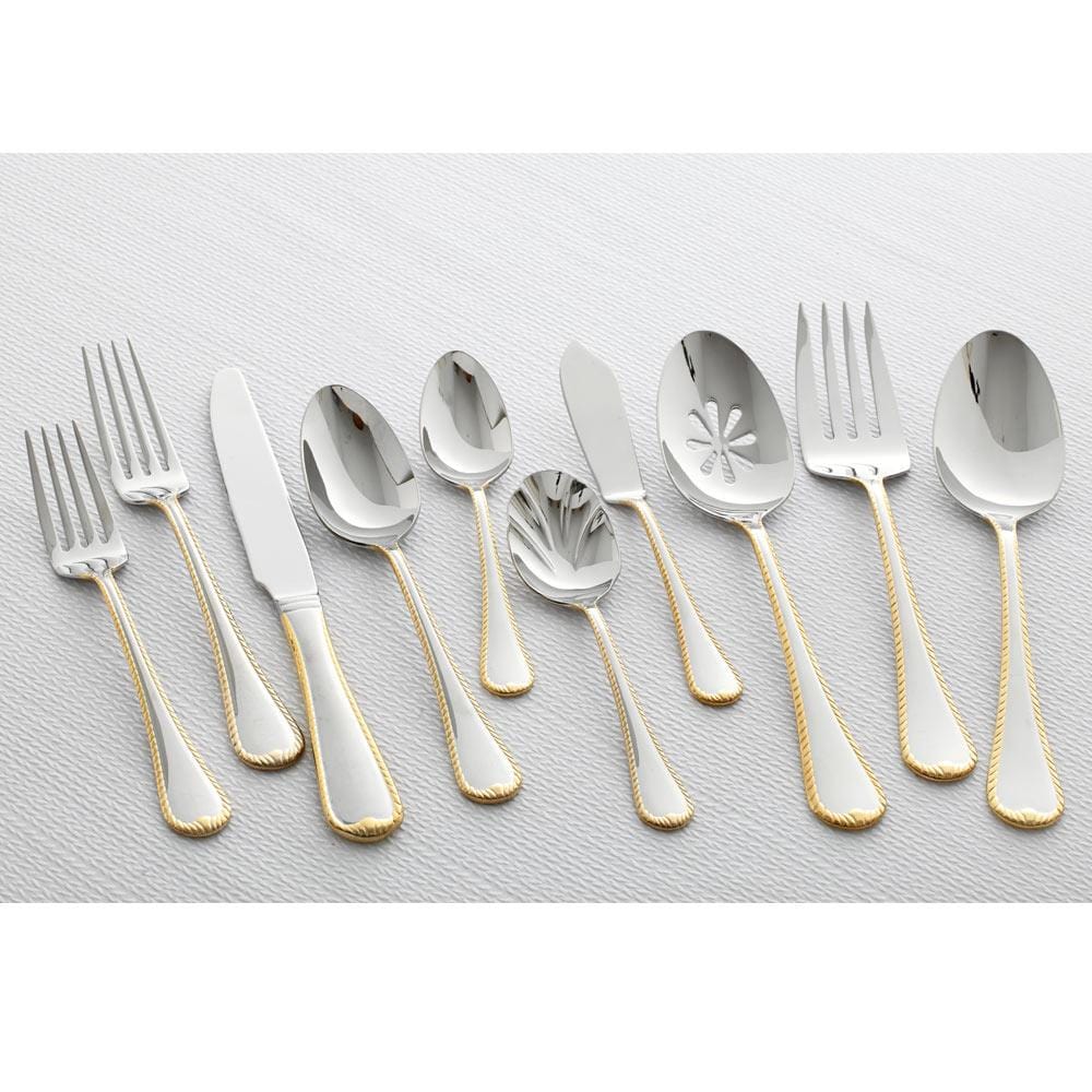 Cameo Gold 65 Piece Flatware Set. Service for 12 - Image 2