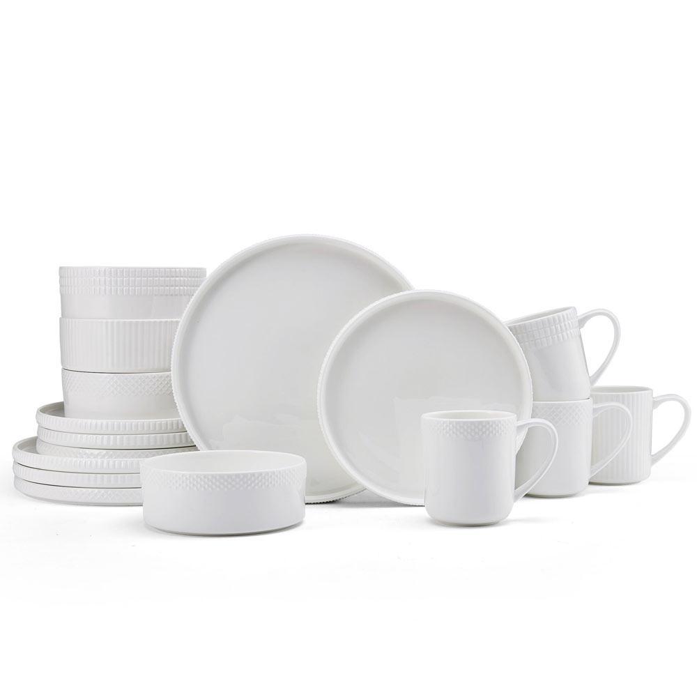 Camila 16 Piece Dinnerware Set. Service for 4