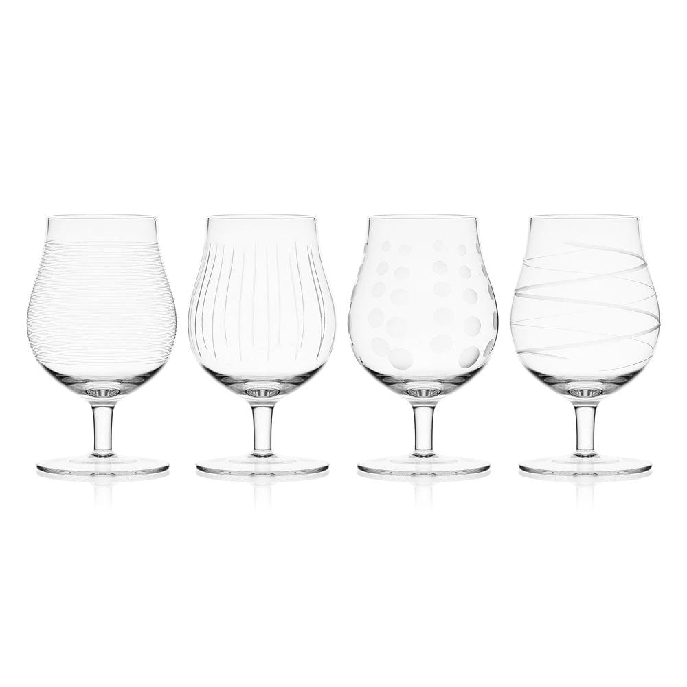 Cheers? Set of 4 Belgian Beer Goblet Glasses - Image 4