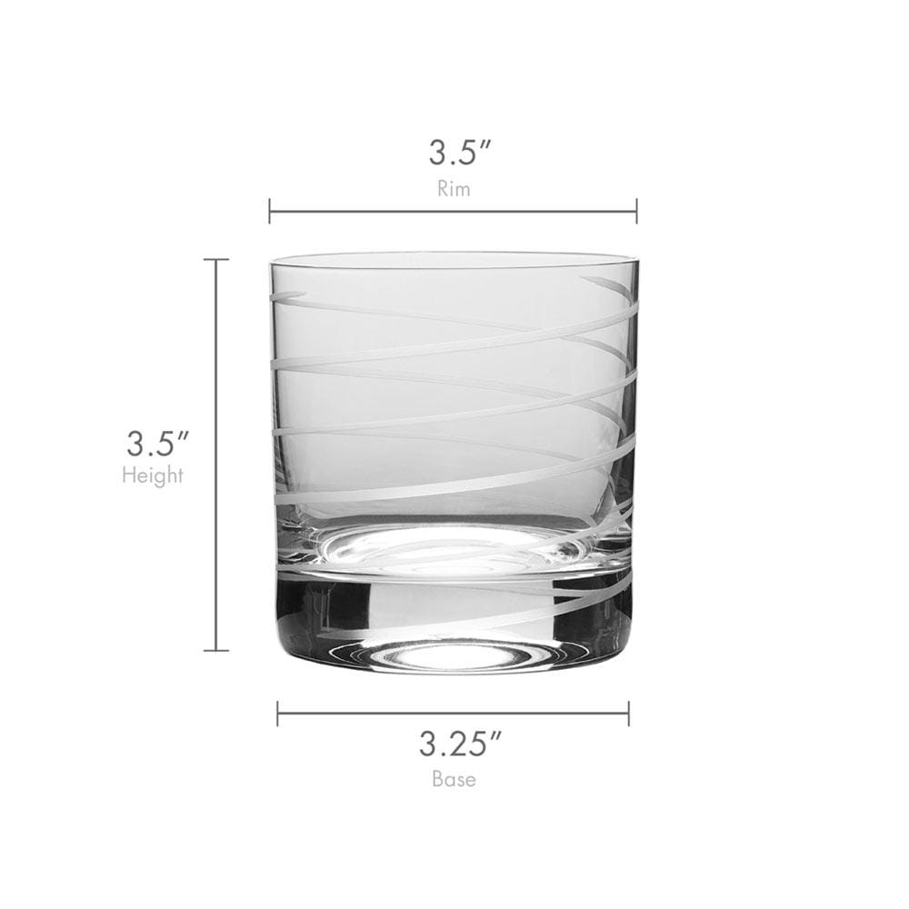 Cheers? Set of 4 Double Old Fashioned Whiskey Glasses - Image 7