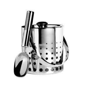 Cheers? Stainless Steel Ice Bucket and Scoop