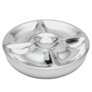 Luxe 2 Piece Chilled Chip and Dip Serving Tray