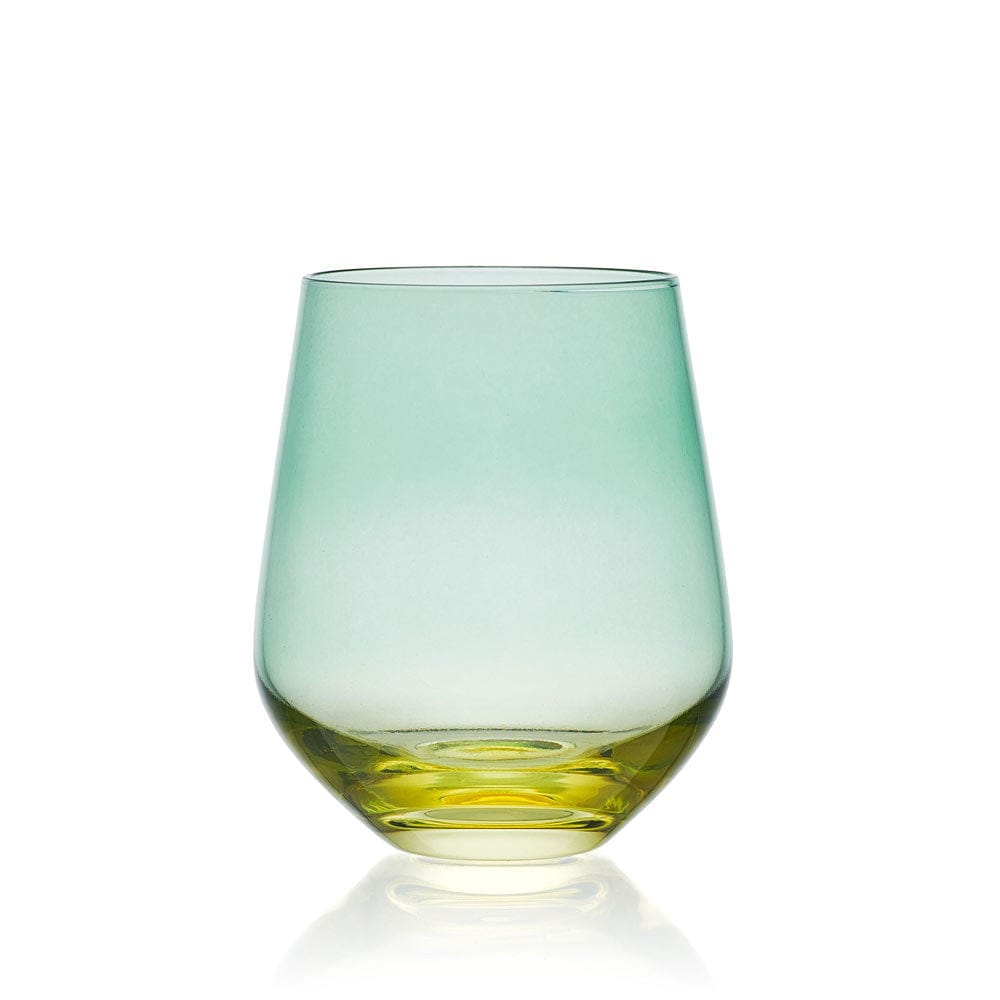 Chroma Set of 4 Stemless Wine Glasses - Image 7