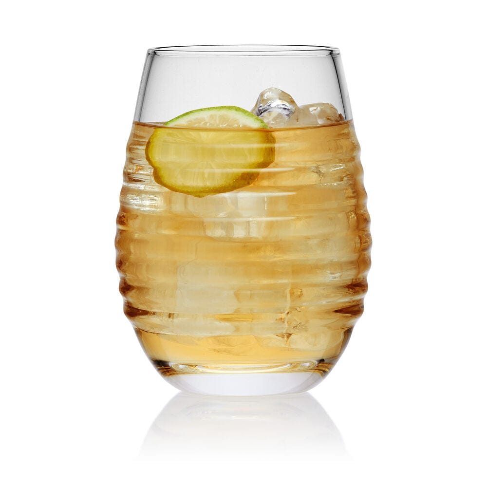 Ciara Set of 4 Stemless Wine Glasses - Image 5