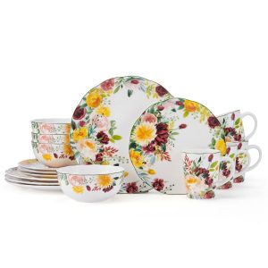 Clara 16 Piece Dinnerware Set. Service for 4