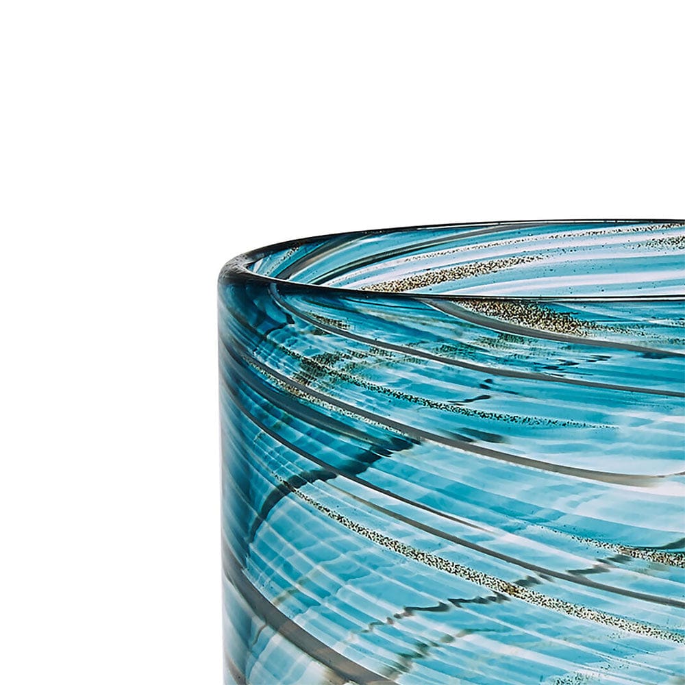 Color Swirl Set of 4 Double Old Fashioned Glasses - Image 4