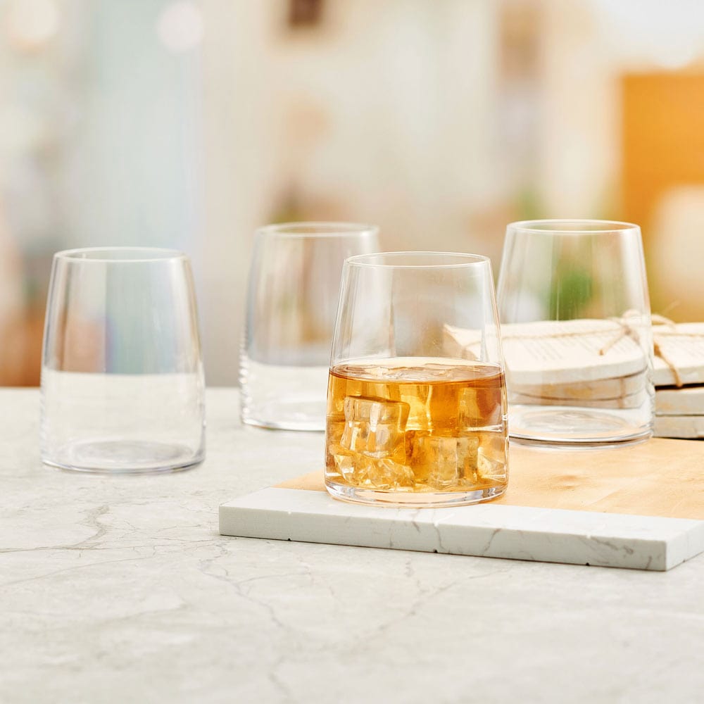 Cora Set of 4 Double Old Fashioned Whiskey Glasses - Image 2