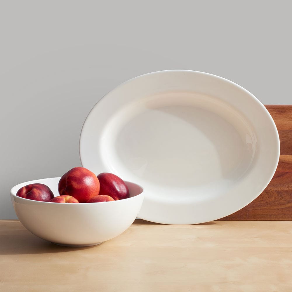 Delray Oval Platter and Serve Bowl Set - Image 2