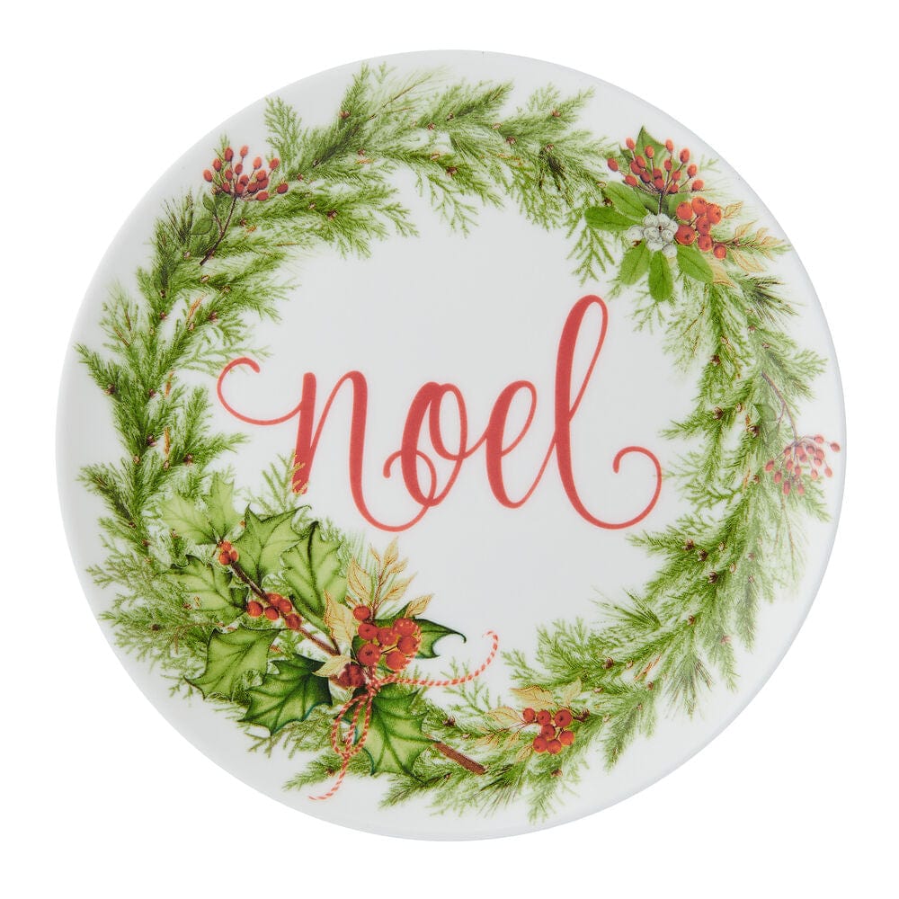 Festive Garland Set of 6 Appetizer Plates - Image 7