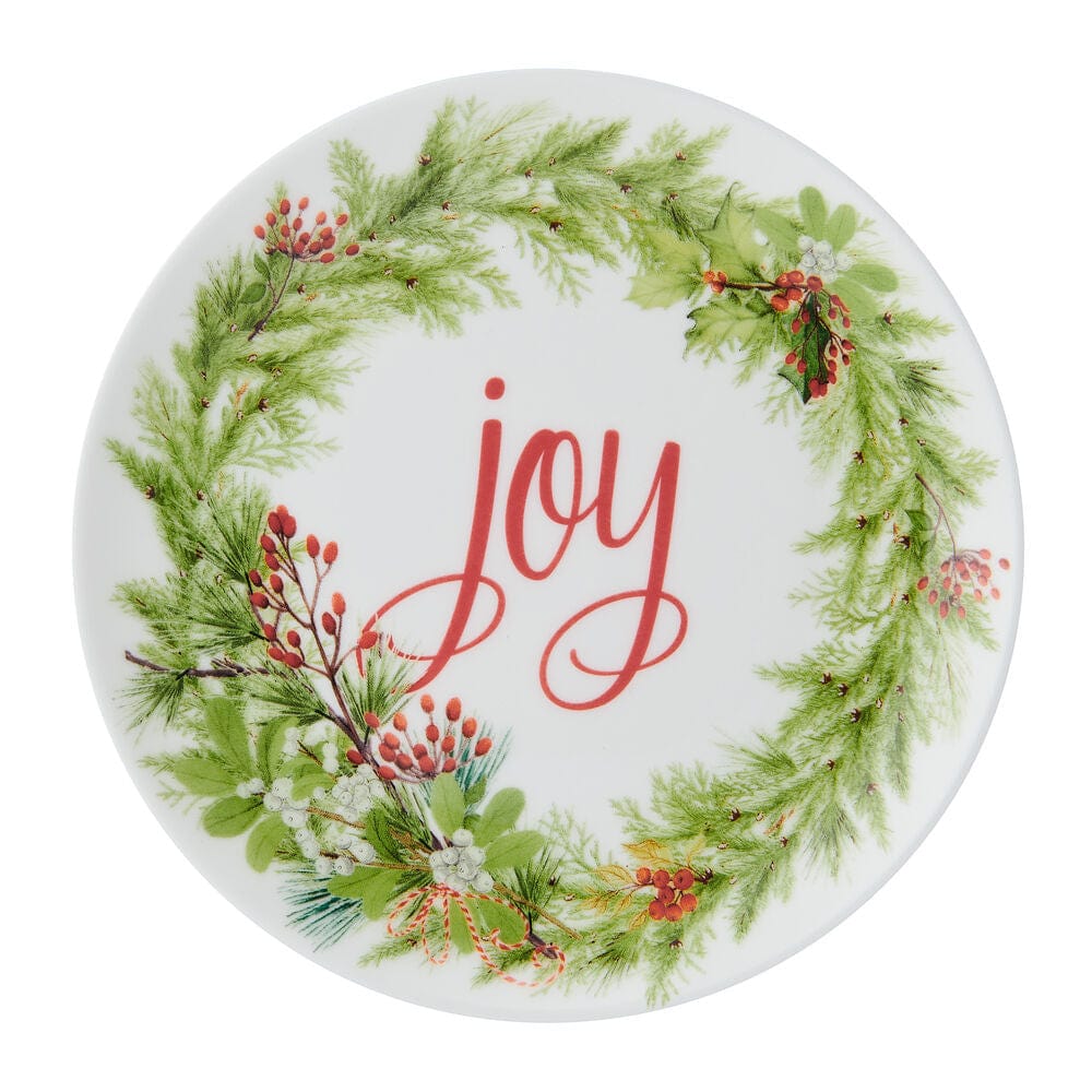 Festive Garland Set of 6 Appetizer Plates - Image 8