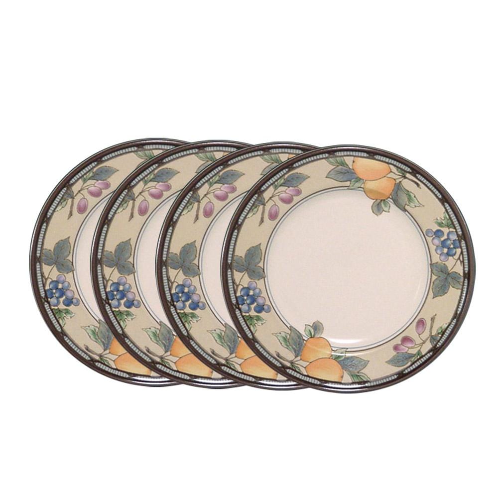Garden Harvest® Bread and Butter Plates. Set of 4
