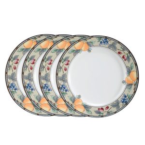 Garden Harvest? Set of 4 Dinner Plates