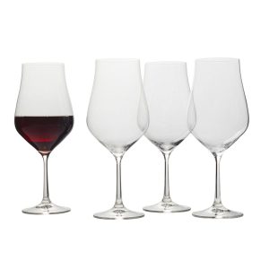 Grace Set of 4 Bordeaux Red Wine Glasses