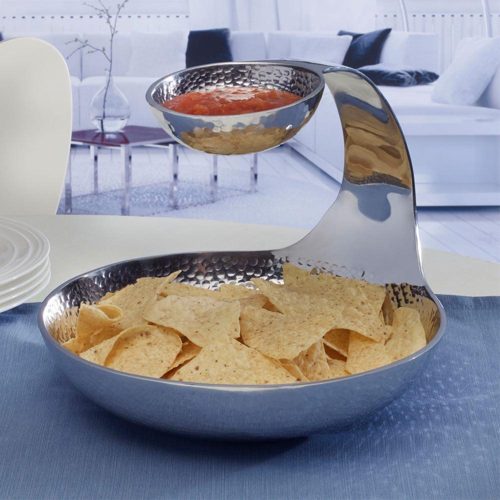 Hammersmith Gooseneck Chip and Dip Tiered Server - Image 2